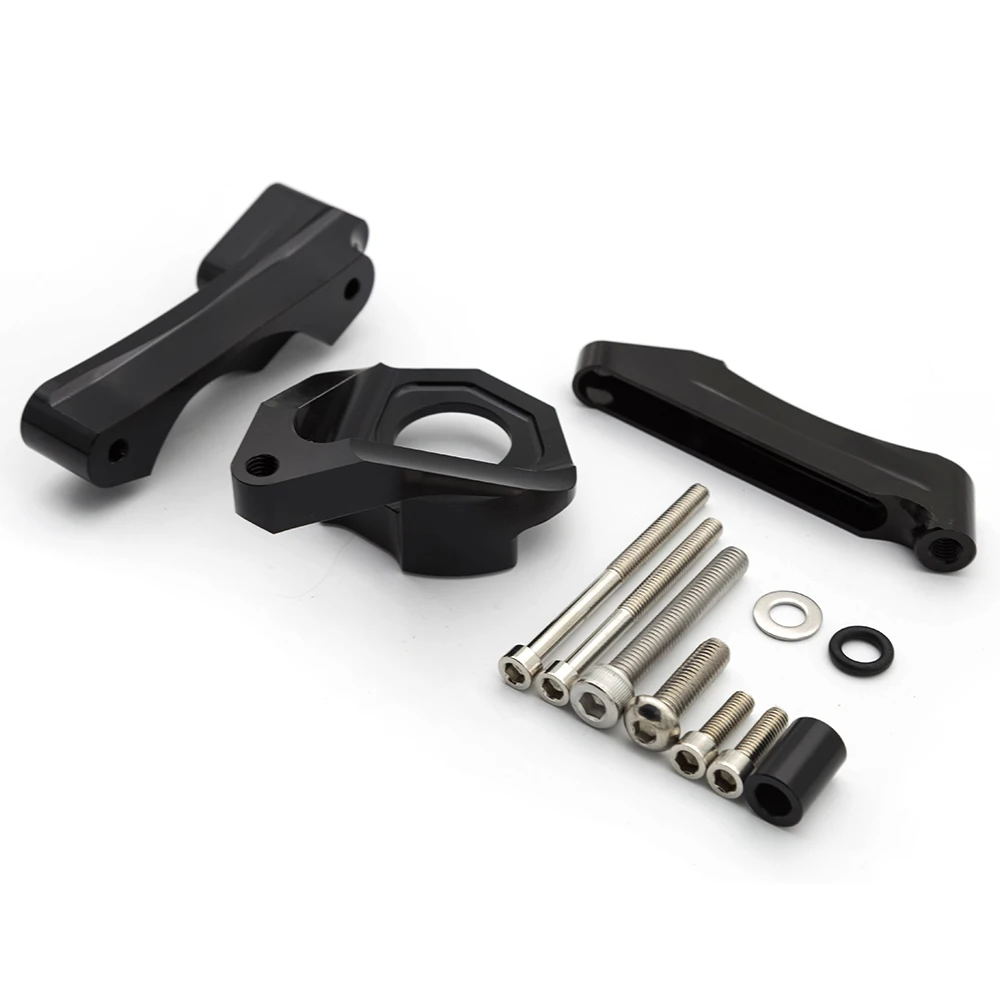 Motorrad Stabilisator Lenkung Dämpfer Montage Halterung Unterstützung Kit Für Suzuki GSXR 600 750 2001 2002 2003 2004 2005 GSX-R600