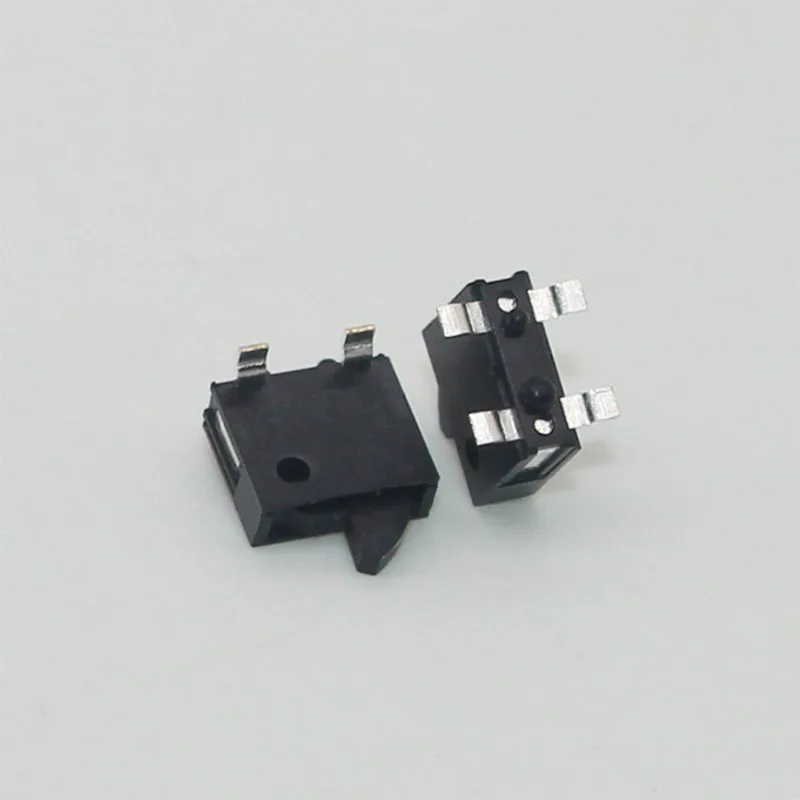 10pcs  4 Pin Mini Slide Switch  reset Micro Toggle Switch Miniature   Switch  Limit Vertical black Columnar 12V 50mA