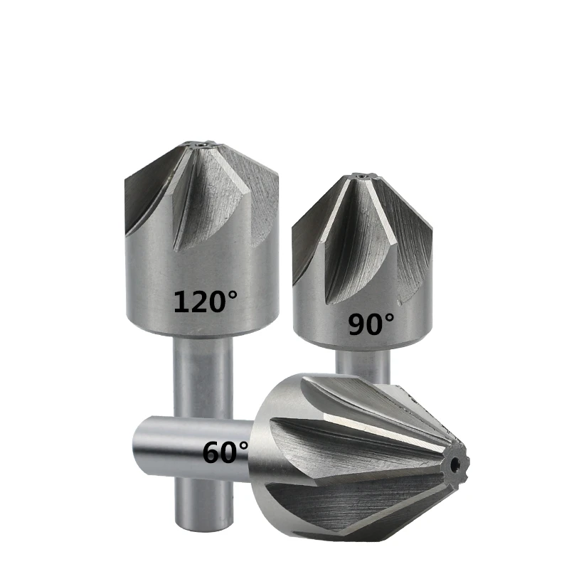 

1PCS 6mm-50mm 60 Degree 90 Degree HSS Chamfer Cutter Chamfering Drilling Mill Drill Milling Cutting Tool(10/16/20/25/30/40/50mm)