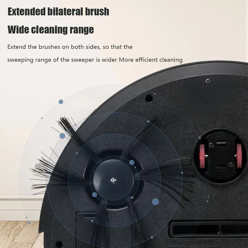 Professional Intelligent Home Rechargeable Electric Automatic Smart Wireless Cordless Robot Vacuum Cleaner Sweep Drag Suction