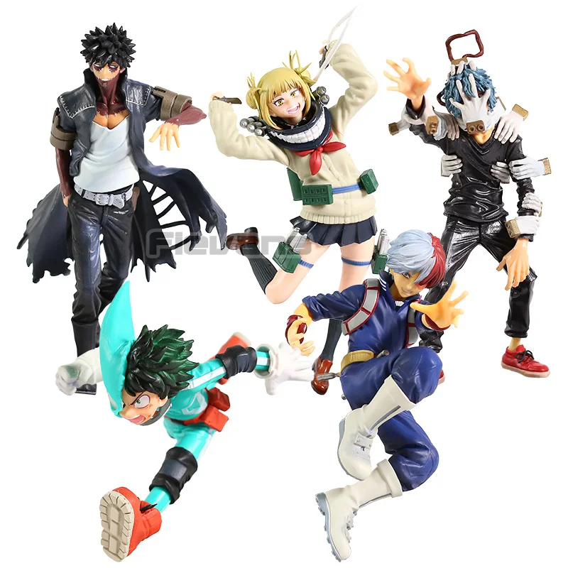 Colosseum Zoukei Academy Midoriya Izuku Todoroki Shoto Shigaraki Tomura Himiko Toga Dabi PVC Figure Model Toy