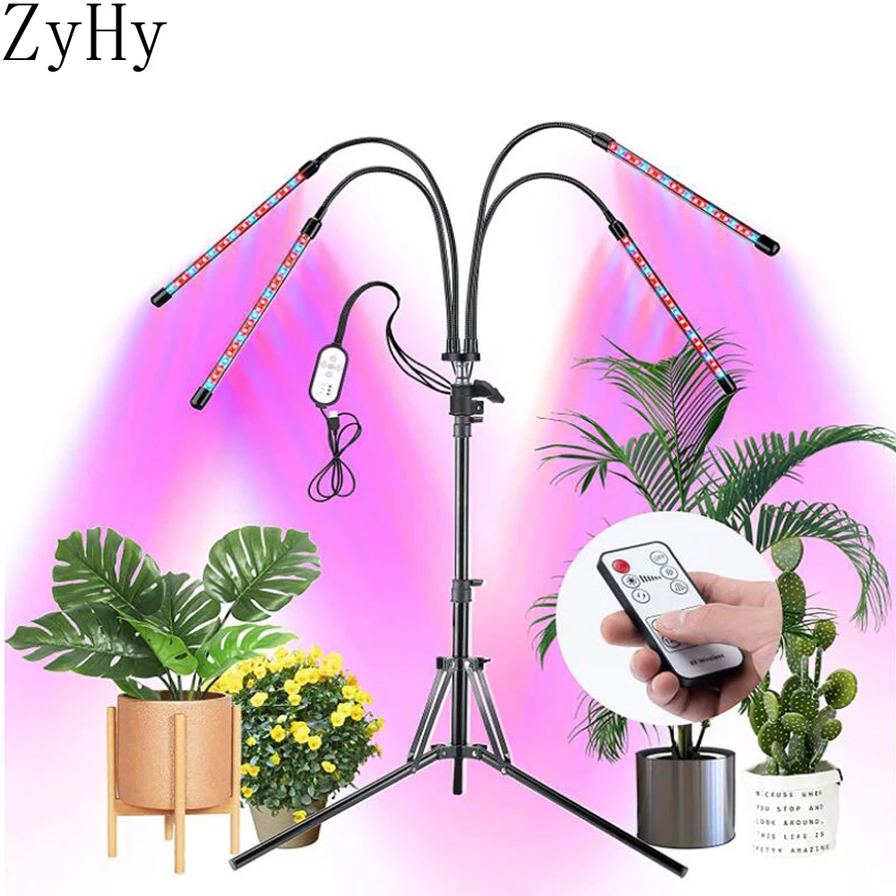 5V USB red blue full spectrum LED Plant grow Light fitolampy Dimmable Timed for flower VEG seedling Waterproof grow phyto lamp