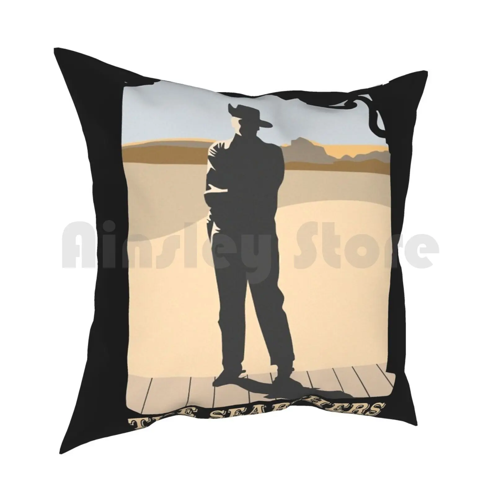 John Wayne-Cowboy Pillow Case Printed Home Soft DIY Pillow cover John Wayne Cowboy Movies Old Movies The Old West The West