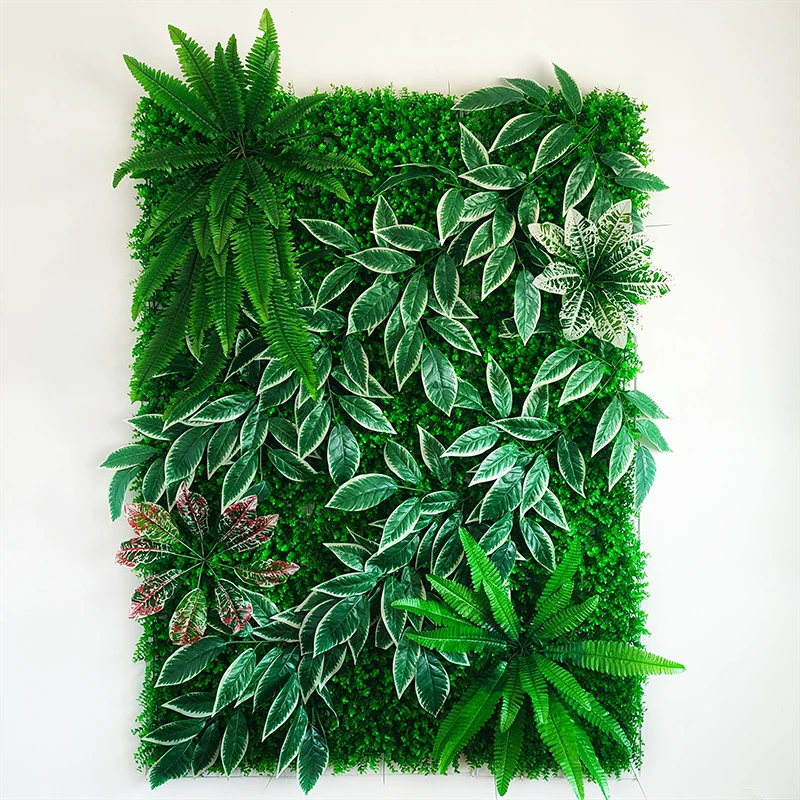 100x100cm Artificial Green Wall Fake Plants Eucalyptus Leaf Bouquet DIY Wedding Backdrop Decor Hotel Shop Window Flower Wall Diy