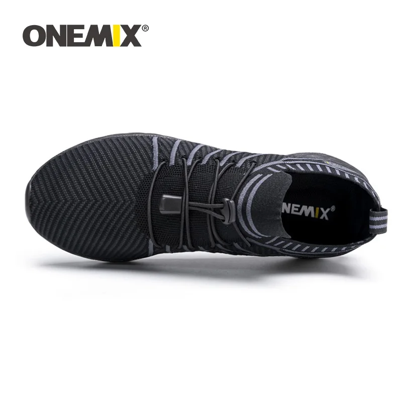 ONEMIX New 2024 waterproof Casual Sport Shoes Summer Ultralight Elastic Running Sneakers Training Tennis Shoes