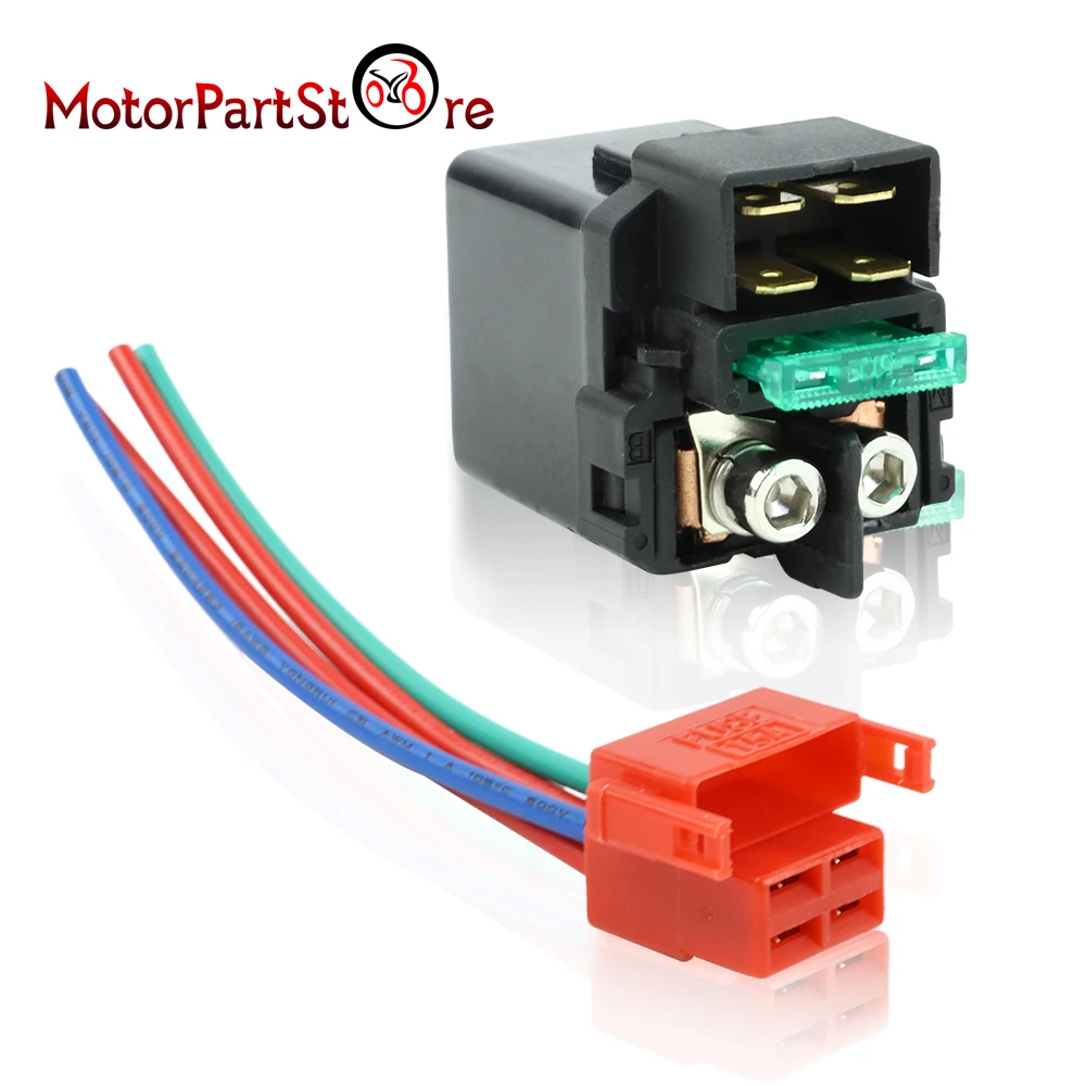 Przekaźnik elektromagnetyczny rozrusznika z wtyczką do Honda CB600 CB650 CB900 CBR600 CBR1100 FSC600 GL1200 GL1100 GL500 CRF150 CRF230 CX500 VT500