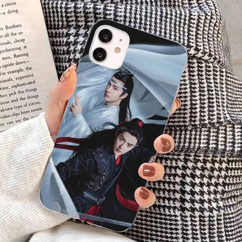 ChenQingLing The Untamed Wang Yibo XiaoZhan Phone Case for iphone 13 8 7 6S Plus X 5S SE 2020 XR 11 12 mini pro XS MAX