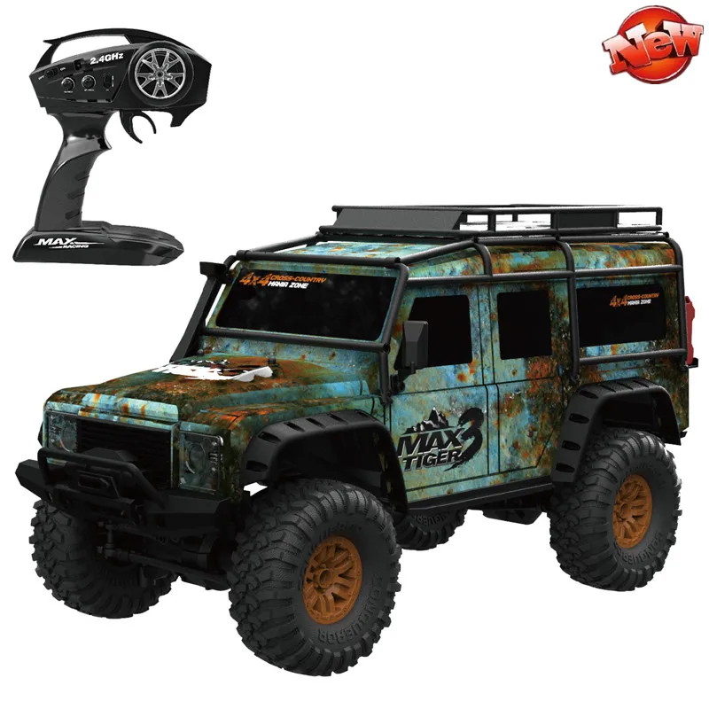 Professional 47CM Large 4WD RC Cars 1/10 Full Scale 2.4G 580 Motor Shock Absorber Remote Control Off Road Climbing Car Gifts