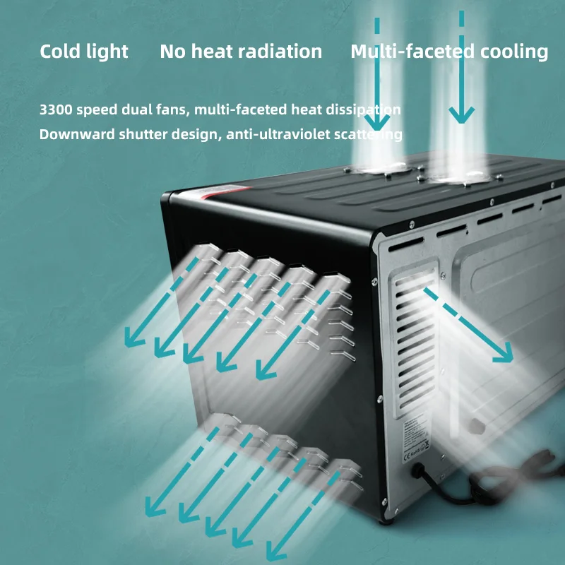 Large UV oven, large size UV curing box, 3D printing UV glue curved screen mobile phone repair OCA