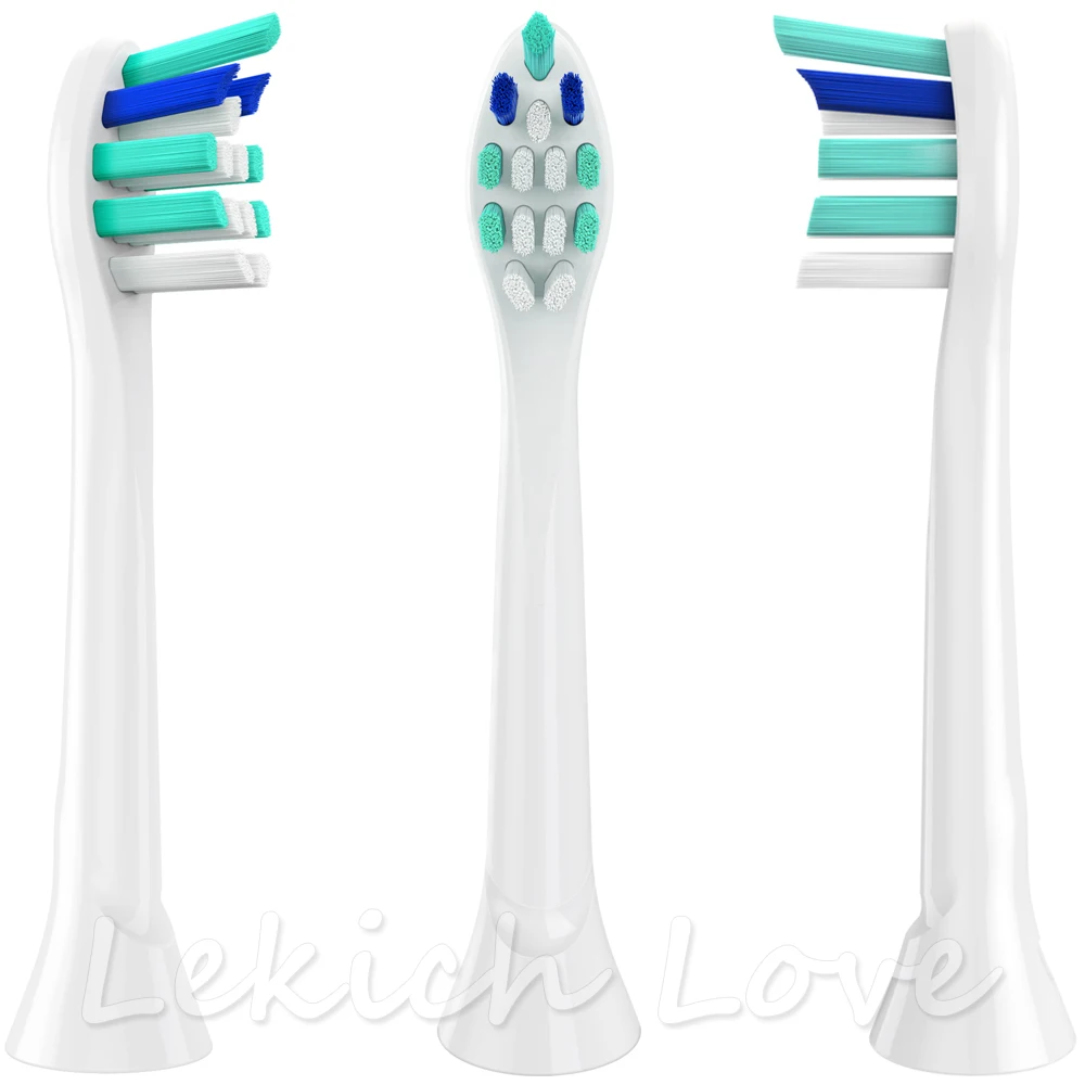 4 Pcs Replacement Toothbrush Heads for Toothbrush Philips Sonicare 2 series hx6232 Philips Diamond Clean Sonicare Flexcare