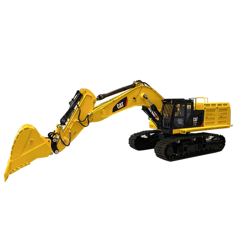 Short Arm 374F 1/14 Hydraulic Remote Control Excavator Model Crawler Hook Machine Construction Machinery TOY