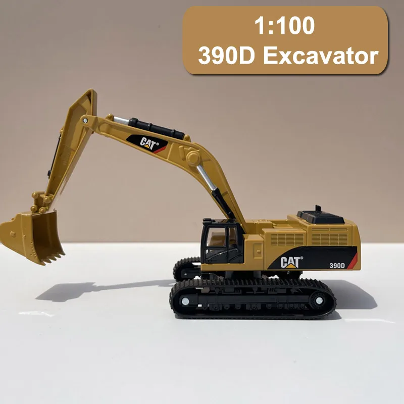 1:101 Cat Construction Vehicle Toy Excavator Dump Truck Bulldozer Loader Alloy Car Decoration Model Car Toy Gift