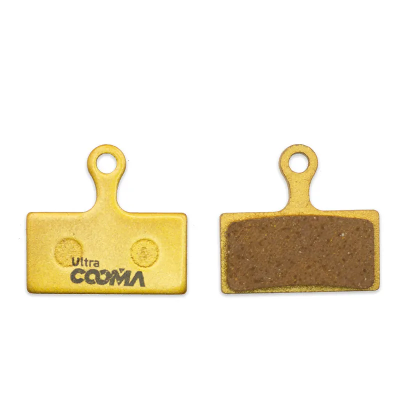 Bicycle Disc Brake Pads for Shimano M9000, M8000, Deore XT M785, SLX M666, M675, M615, fit G04S G02A J04C J02A, 4 Pairs Gold