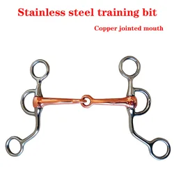 Koń ze stali nierdzewnej Snaffle Training Snaffle Bit sprzęt jeździecki