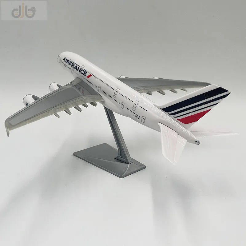 1:250 Resin Aircraft Model Toy Airbus 30cm A380 Air France For Collection