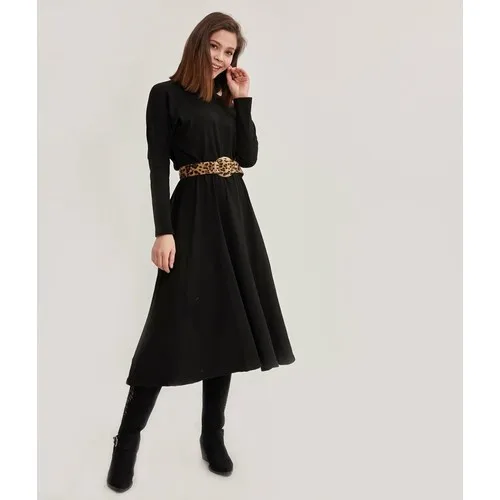 Candlestick Women Black Arched Dress