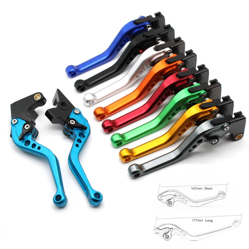 

Short/Long Brake Clutch Levers For YAMAHA FZS600 FZS 600 1998-2003 Motorcycle Accessories Adjustable CNC Aluminum