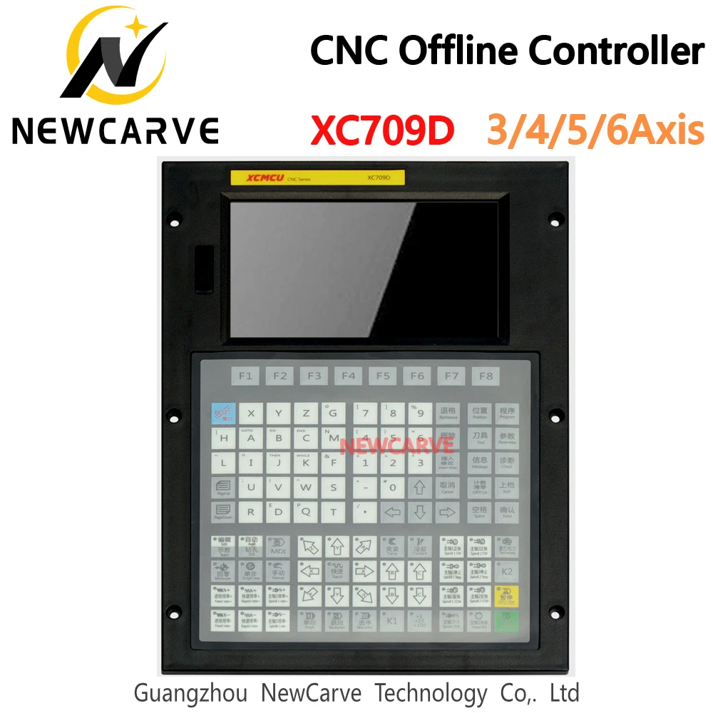 XCMCU XC709D 3/4/5/6 Assi USB Sistema di Controllo CNC FANUC G-codice di Supporto Offline Fresatura Noioso toccando Perforazione Alimentazione