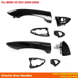 RHD Car Exterior Door Handles For BMW X5 E53 2000-2006 Outside Door Handle 51218243618 51218257738