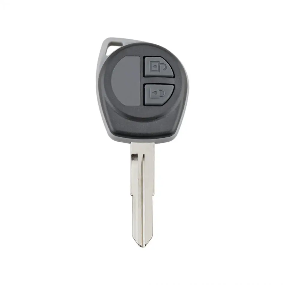 Funda para mando a distancia de coche de 2 botones, cubierta de repuesto para mando a distancia, accesorios para llave de coche aptos para SUZUKI