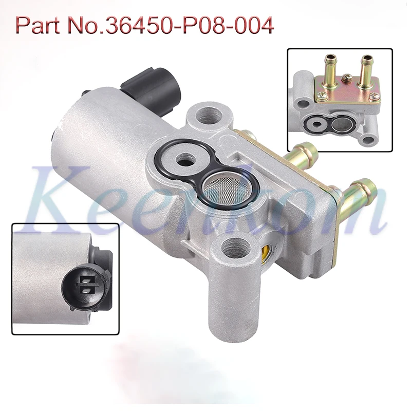 

New 36450-P08-004 36450P08004 Idle Speed Air Control IAC Valve Fits For Honda Civic 1.5L-L4