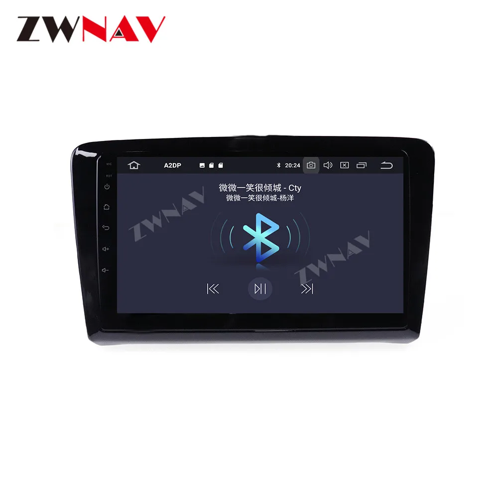 ZWNAV Android 10.0 Car multimedia navigation system GPS player For Volkswagen VW 2012-2018 years Santana IPS screen Radio stereo