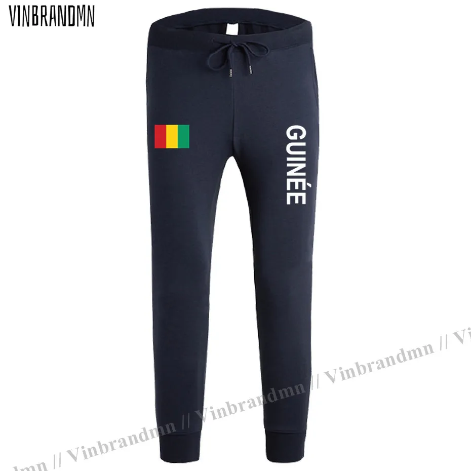 Republic of Guinea GIN Guinean GN mens pants joggers jumpsuit sweatpants track sweat fitness fleece tactical casual nation flag