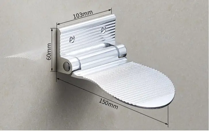 Bathroom Shower Foot Rest Shaving For Pregnant Women Non Slip Foot Pedal Wash Feet Leg Step Aid Grip Holder Pedal Steps