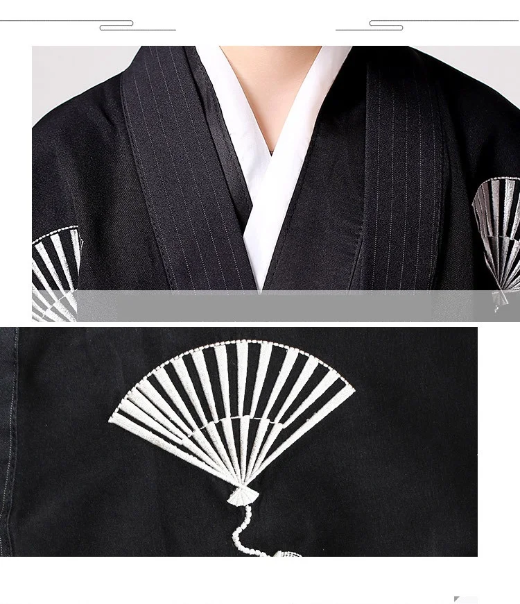 Latensc-Kimono de samouraï japonais pour enfants, couverture extérieure pour garçon, costume rétro, fête de carnaval, spectacle sur scène, nouveau style