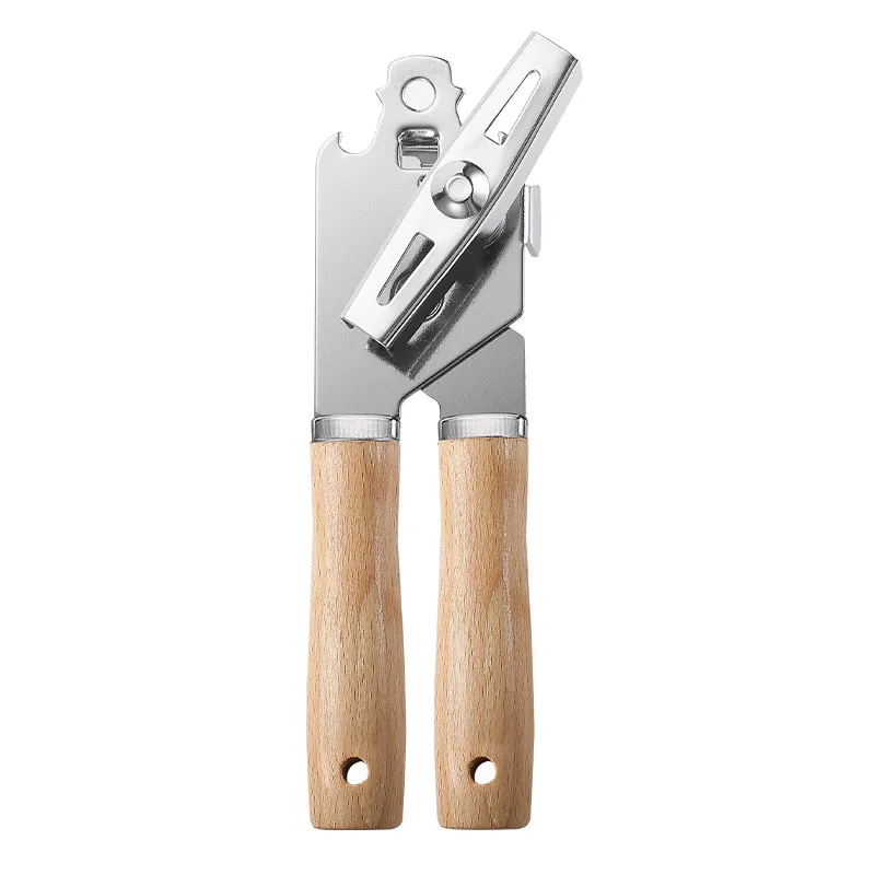 Kitchen Gadget Cooking Utensils Wooden Handle Toy Stainless Steel Baking Set Pizza Cutter Egg Beater Suit Cheese Knife Planer