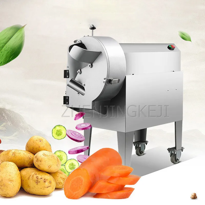 Commercial Cut Vegetables Machine Catering Center Kitchen Stainless Steel Multifunction Fully Automatic Vegetables Dice Device