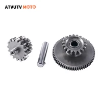 Engranaje de arranque de Motor de motocicleta, dientes de Motor 14T, 16T, 18T, 62T para HONDA CG125, JH125, WY125, ATV, Quad Dirt Bike