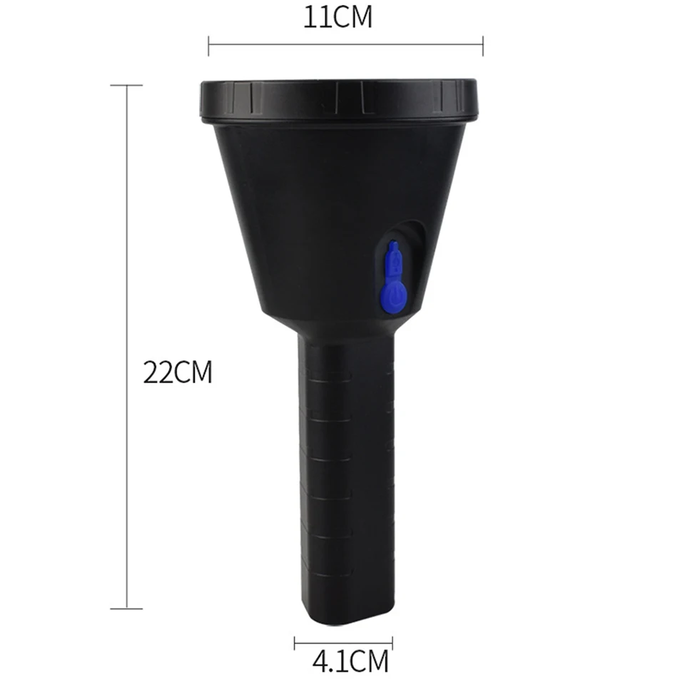 XHP50.2 The Farthest Lighting Distance Led Flashlight Big Aluminum Cup Reflactor Torch Rechargeable Built in 32650 Battery