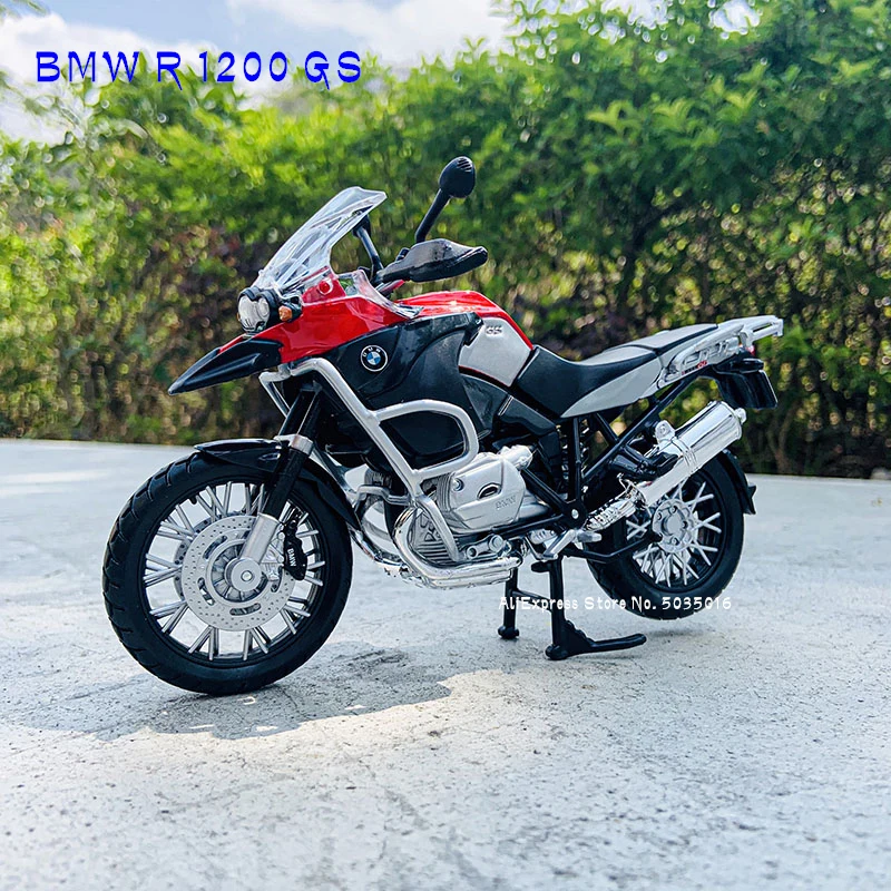 Maisto 1:12 BMW R 1200 GS simulation alloy motocross Series original authorized motorcycle model toy car Collect gifts