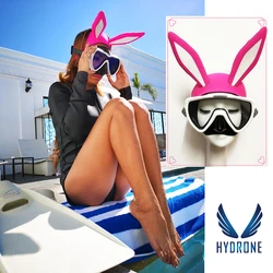 2MM Neoprene Rabbit Diving Hair Band Headband Hairlace Hood Underwater Hair Protection Scuba Diving Freediving Snorkel Gear