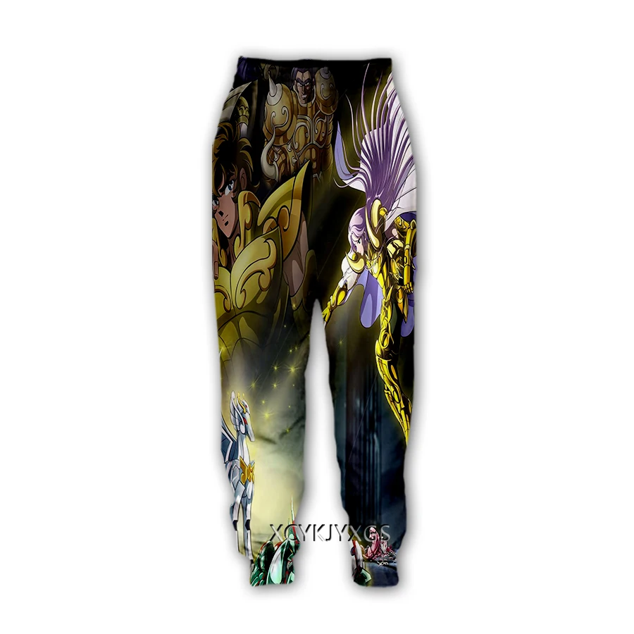 Anime The Knights of The Zodiac Saint Seiya 3D Print  Pants CasualSweatpants Straight Sweatpants Jogging Pants Trousers Y71