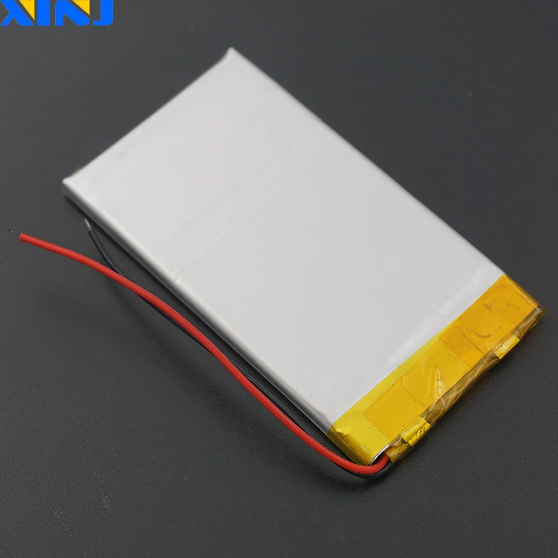 Batería Lipo de polímero de litio Li de 3,7 V 850 mAh 383562   Para GPS MP4 Cámara Grabadora de conducción Luz LED DashCam Altavoz Bluetooth