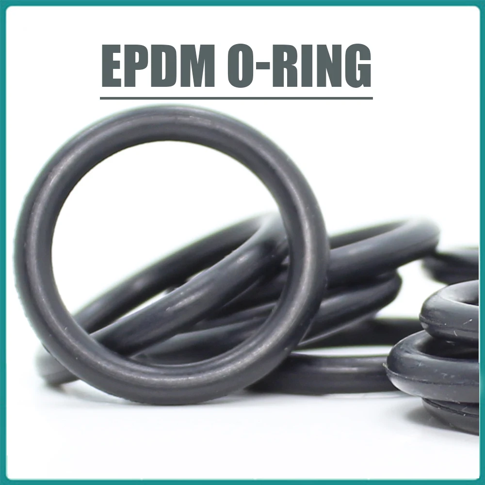 CS1.9mm EPDM O RING ID 1.65/1.68/1.72/1.75/1.77*1.9 mm 100PCS O-Ring Gasket Seal Exhaust Mount Rubber Insulator Grommet ORING