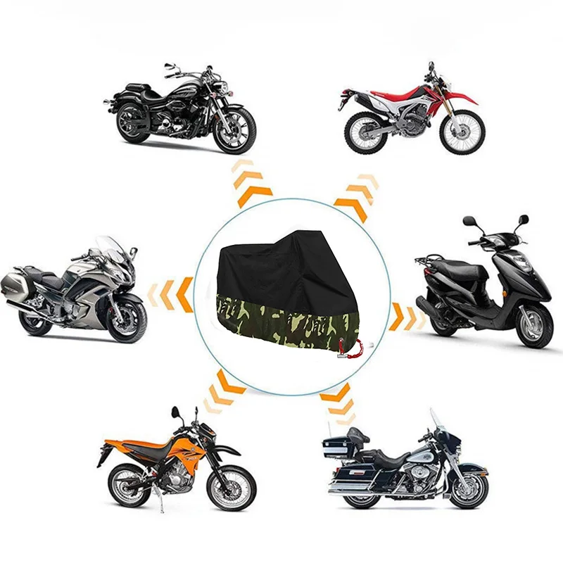 Motorcycle Cover Waterproof Moto Accessorie For honda pcx 2019 suzuki burgman 400 honda hornet 600 yamaha bws 125 honda xr 400