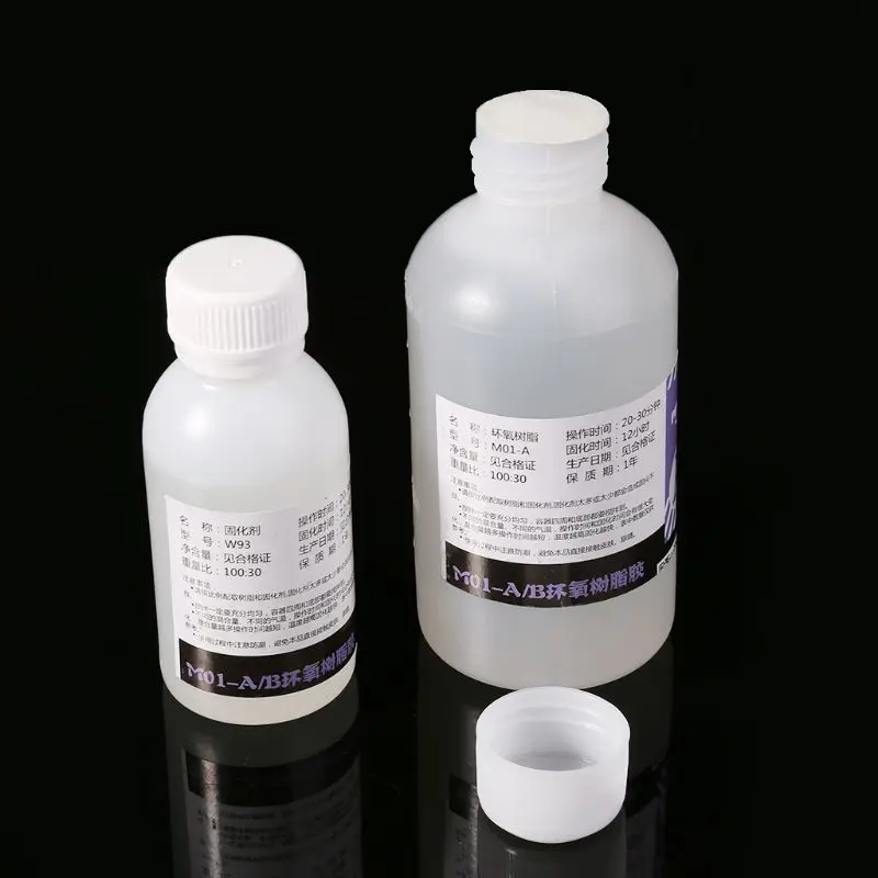 Resina epossidica e Agente Indurente Kit Rinforzata Con Fibra di Resina Polimerica Materiale Composito