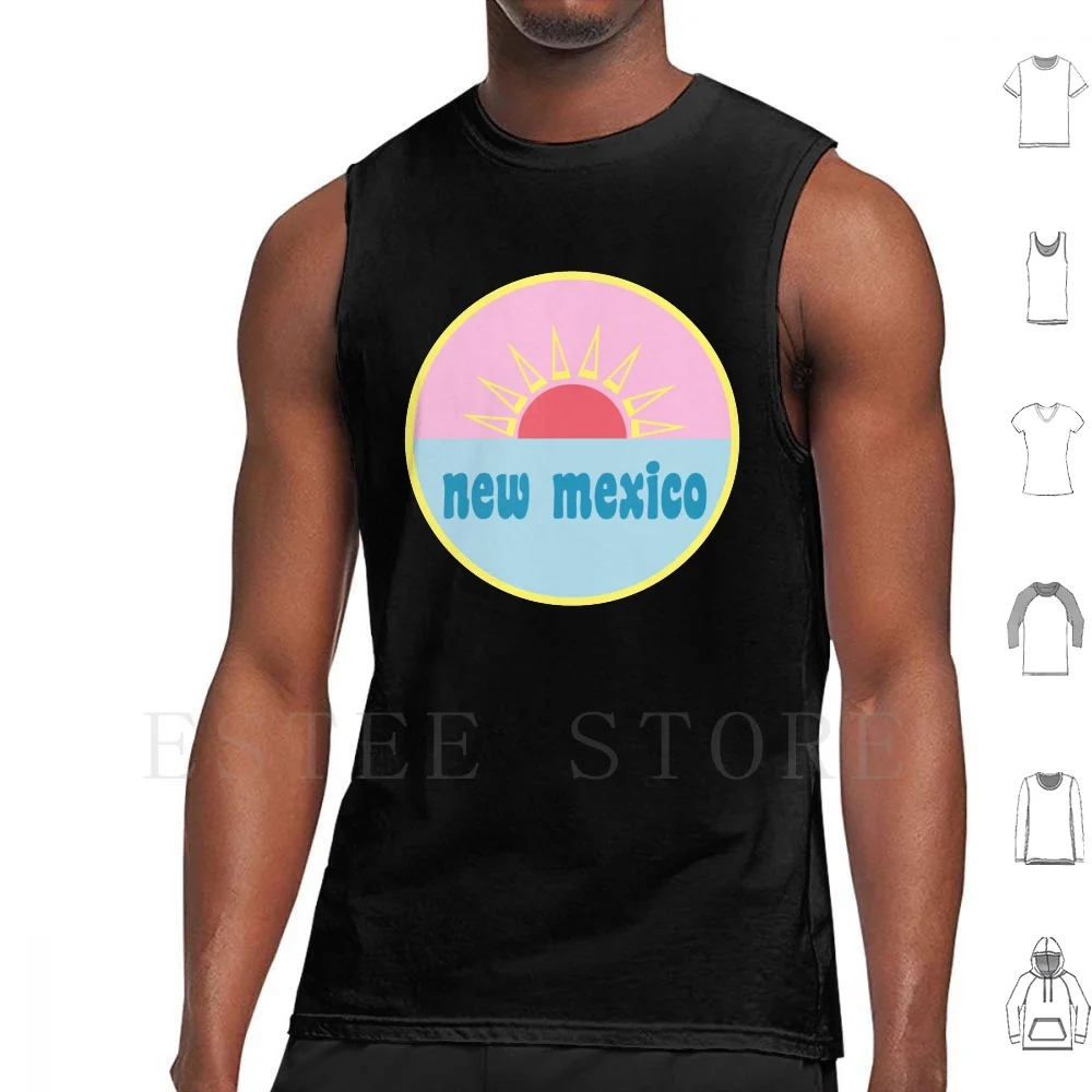 New Mexico Tank Tops Vest Mexico New Mexico California Colorado New Aspen Skiing Tahoe Taos Breckenridge Mountain