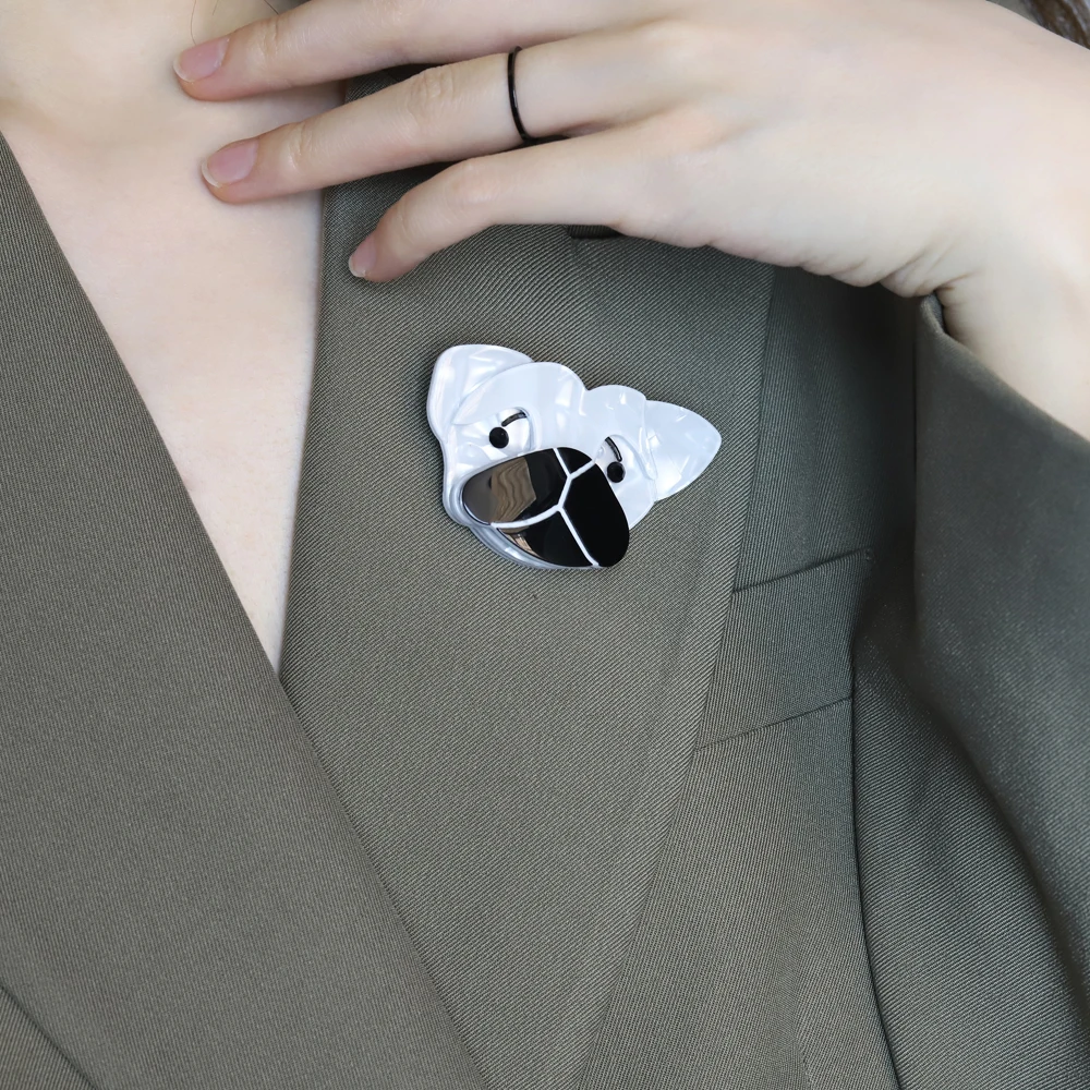 Women Kids Handmade Cute Arcylic Badge Balloon Dog Safety Pins Brooch Jewelry Accessories Clothes Bag Backpack Pin Wholesale