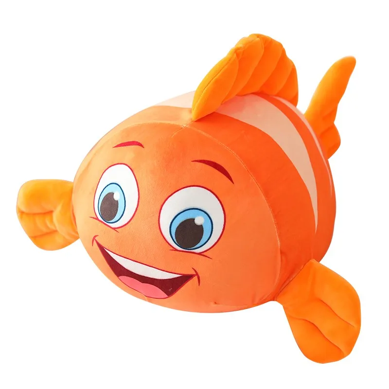 Hot Nice Cartoon Dory Nemo Clownfish Plush Toy Marine Life Clown Fish Nemo Soft Pillow Cushion Children Girl Soft Toys Cute Gift