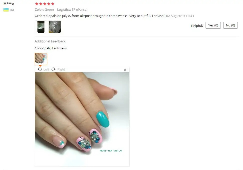 1 Packung Mix Opal Kristall Nagelkunst Strasssteine 3D Charm Glas Flache Rückseite Nicht-Hotfix DIY Nagel-Schmuck-Aufkleber Dekorationen für Nägel – Detail 13