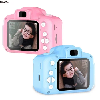 Cute Kids Mini Digital Photo 1080P Videocamera schermo HD da 2.0 pollici Videocamera giocattolo Videocamera Micro Cam miglior regalo per bambini