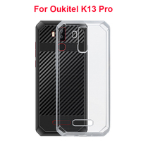 For Oukitel K13 Pro Phone Cases Soft TPU Fitted Cover Transparent Clear Silicone Case For Oukitel K13 Pro Cell Phone Shell Coque