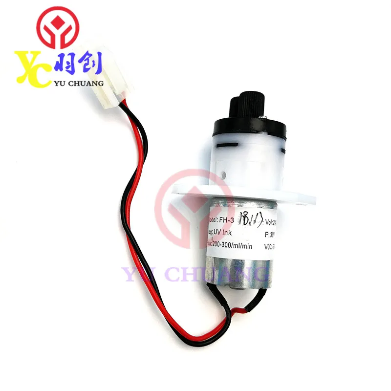 High Quality&Good Price 3W 24V UV Ink Pump FH-3 Air Diaphragm Pump 200-300 mL/min for Inkjet Printer