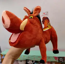 Disney-o rei leão brinquedo de pelúcia, bichos de pelúcia fofos, Timon, Kion, Pumba, novo