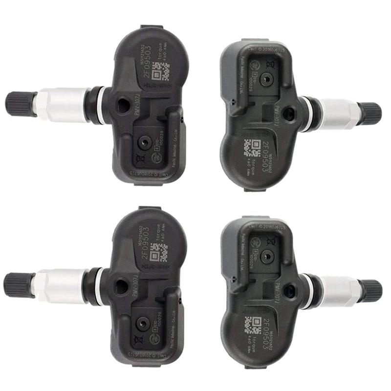 TPMS Sensor, 4Pcs PMV-107J Tire Pressure Monitoring for Toyota Camry Lexus Lexus 42607-33011