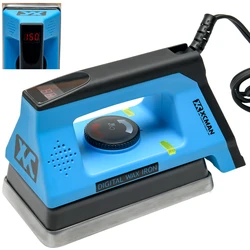 XCMAN Ski Snowboard Digital Waxing Iron 110V 800W Precise Controlling Temperature with a Wax Iron Mat
